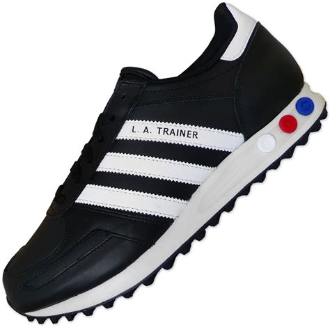 adidas la trainer herren schwarz weiß|adidas LA Trainer Schuh .